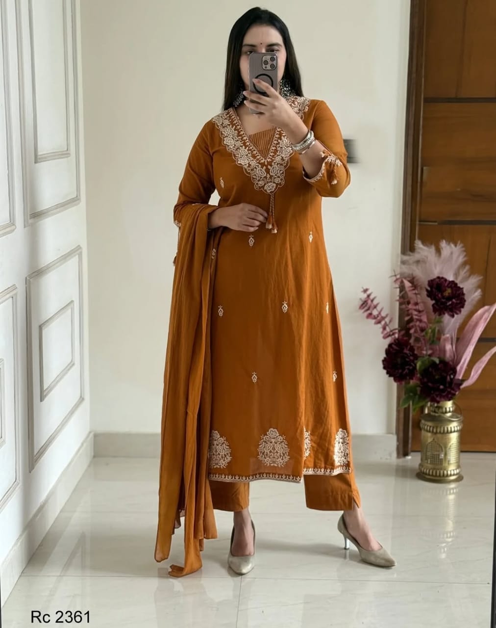 "Superhit Style Drop – Diamond Embroidered Suit Set"