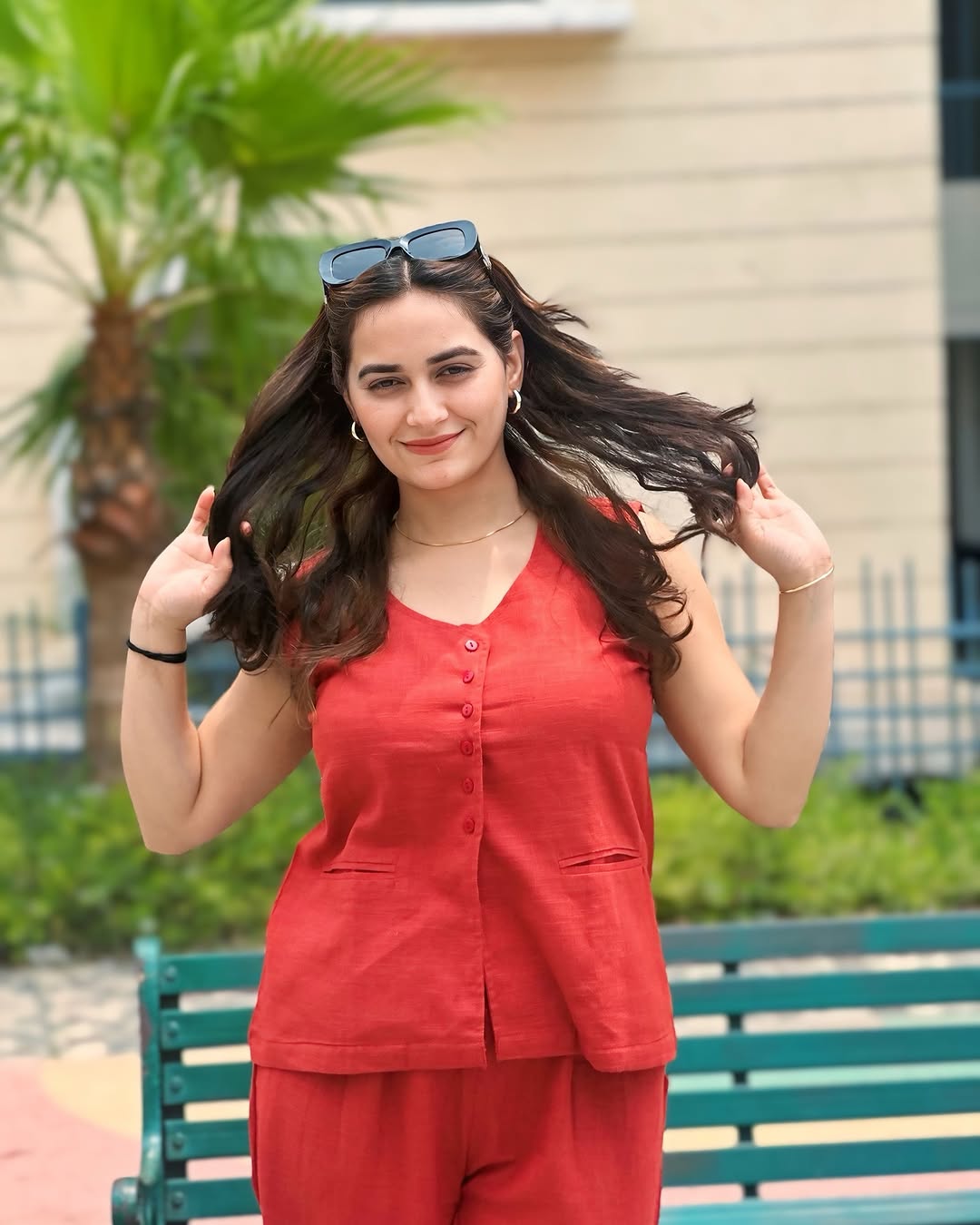 Pocket-Perfect Style – Cotton Co-ord Set with Palazzo & Kurta