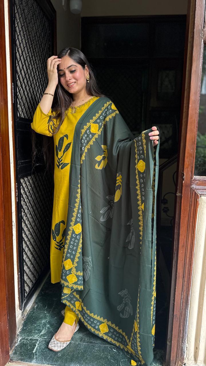 Sequins & Soul: Ethnic Cotton Elegance